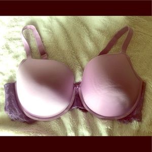 Torrid Light Purple Balconette Bra with Lace Band